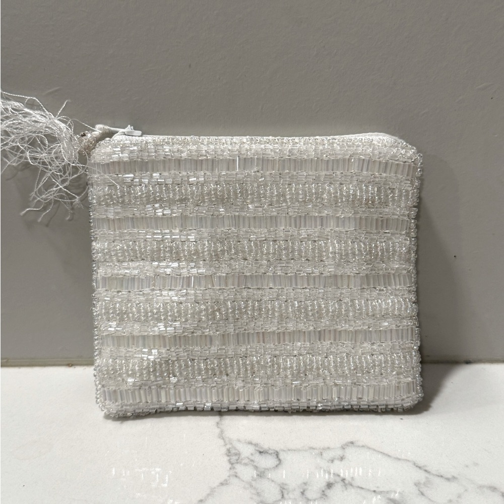 Princess Diana Althorp 100% Silk Hand Embroidered Beaded Coin Pouch